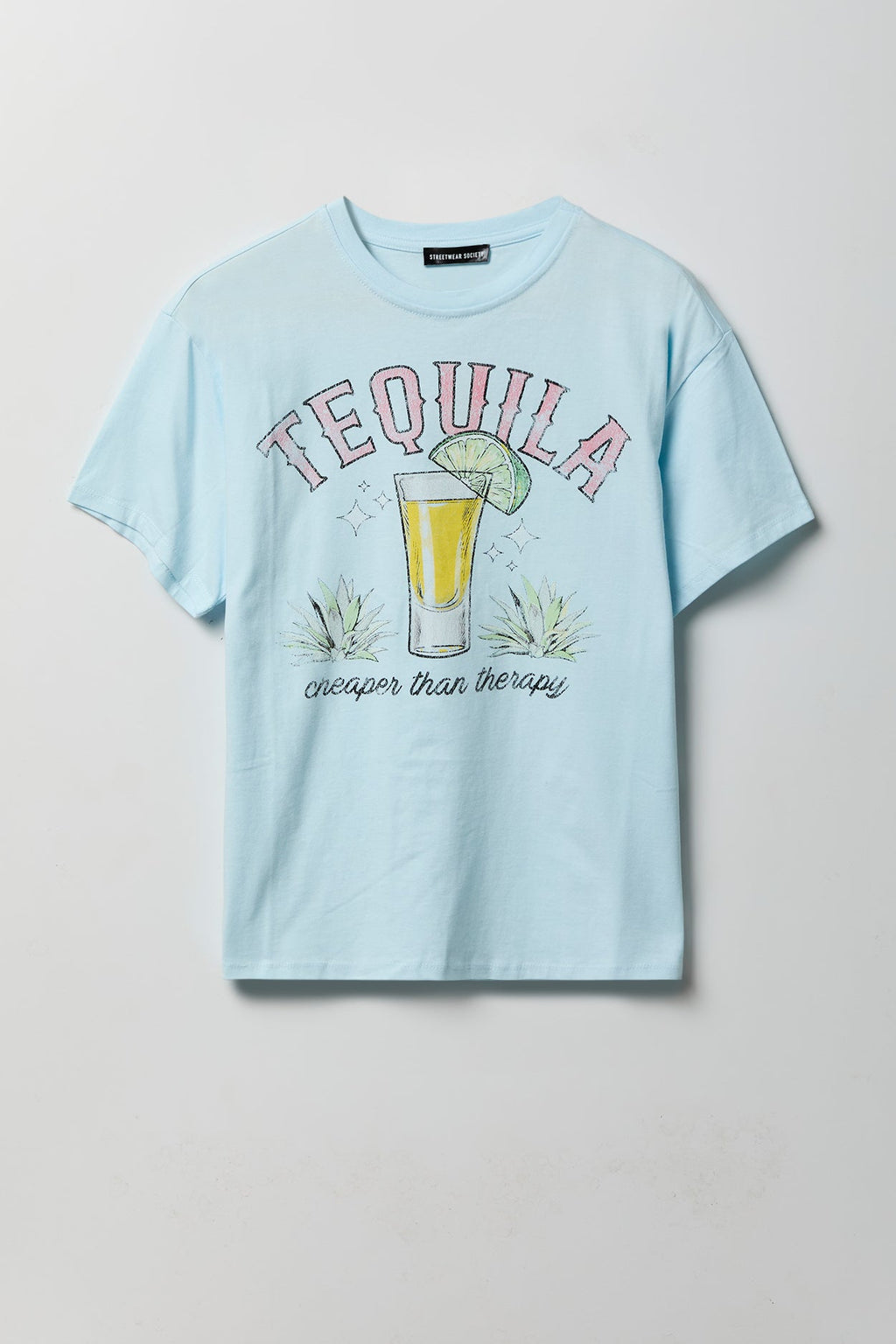 Cocktail Graphic Boyfriend T-Shirt