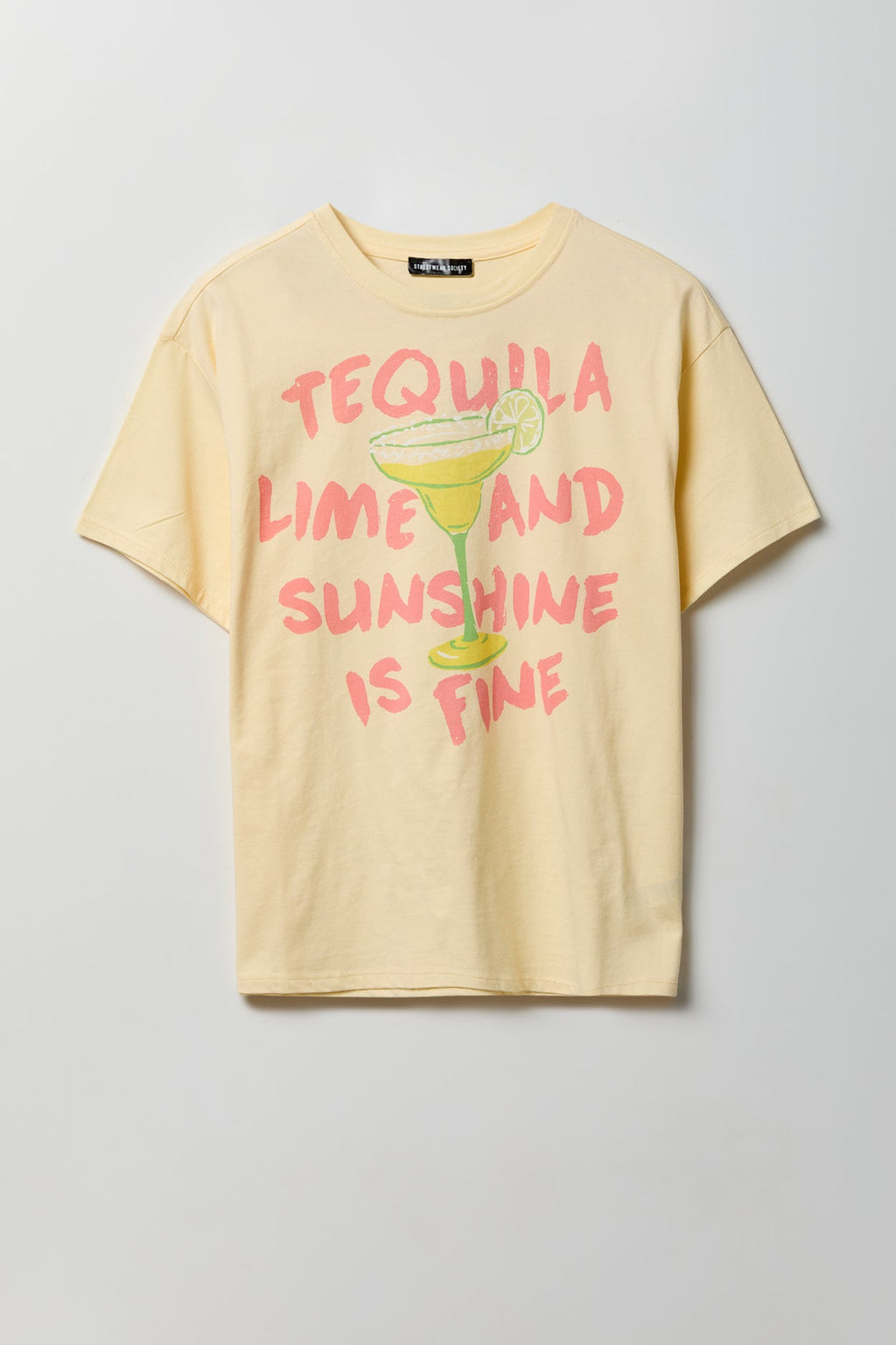 Cocktail Graphic Boyfriend T-Shirt
