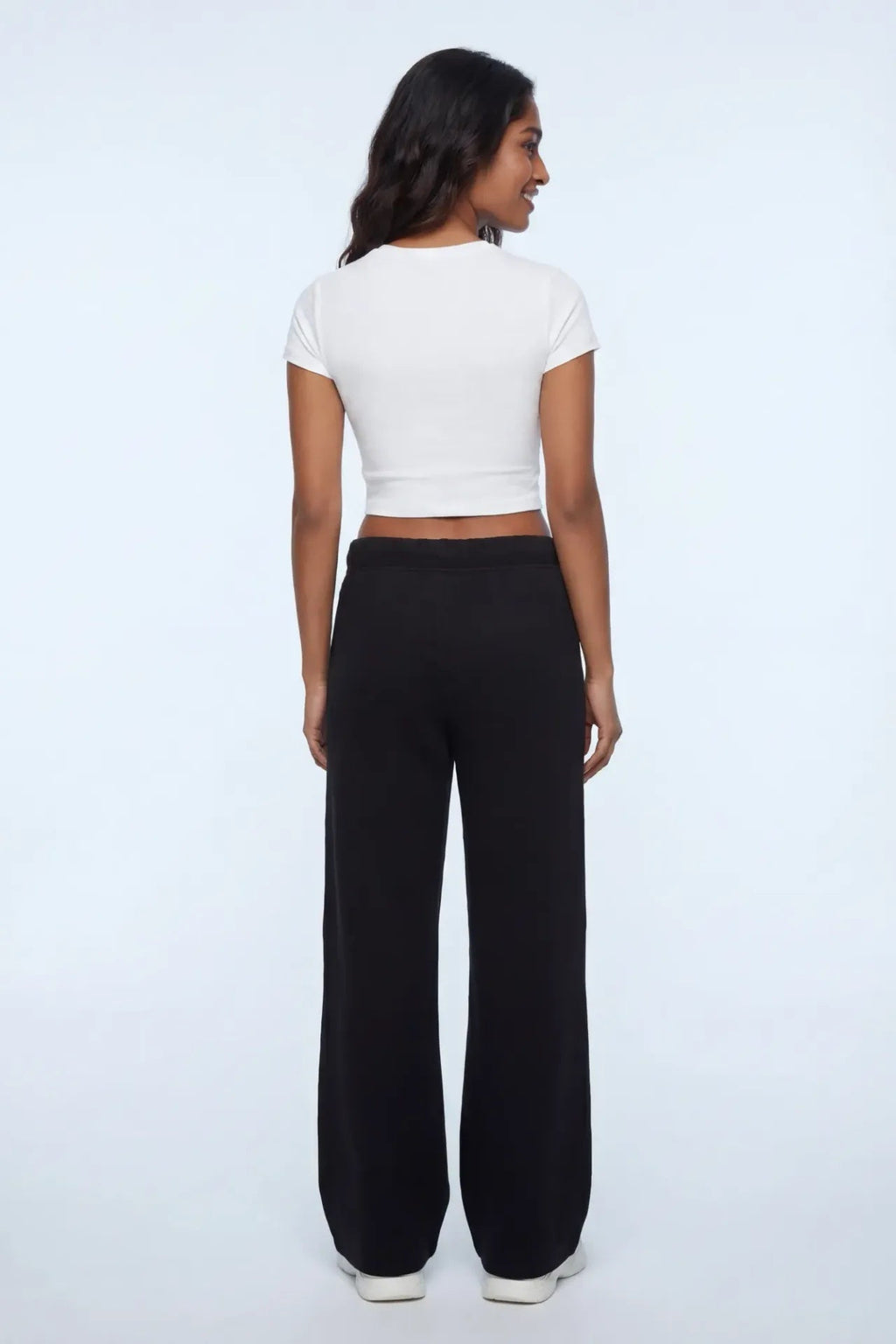 Fleece Wide Leg Sweatpant