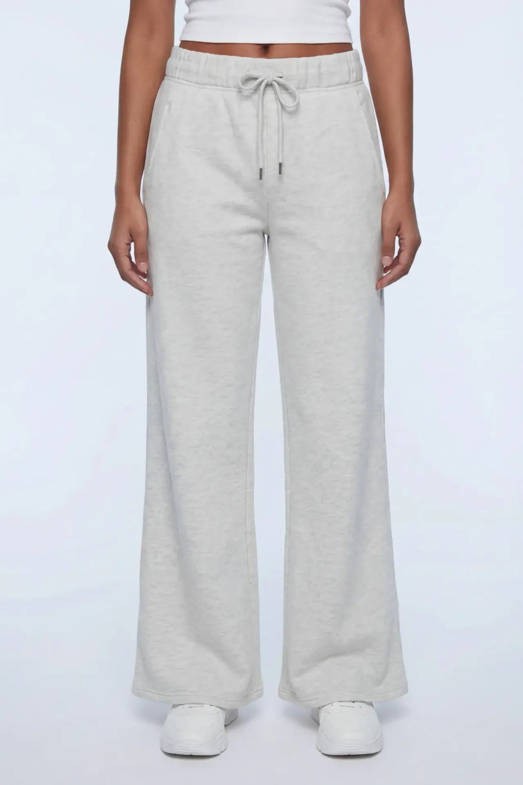 Fleece Wide Leg Sweatpant