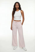 Fleece Wide Leg Sweatpant