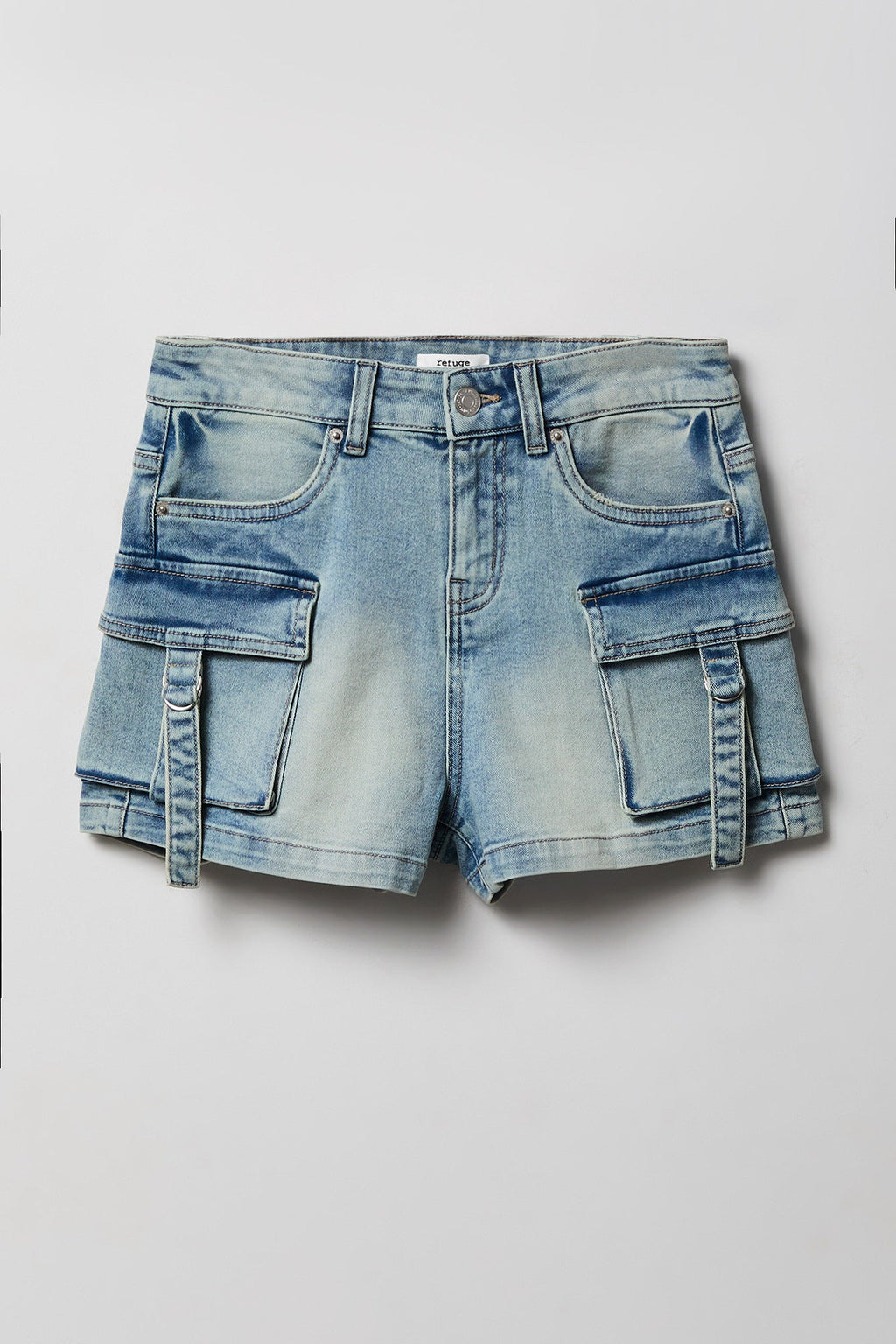 Denim Cargo Short