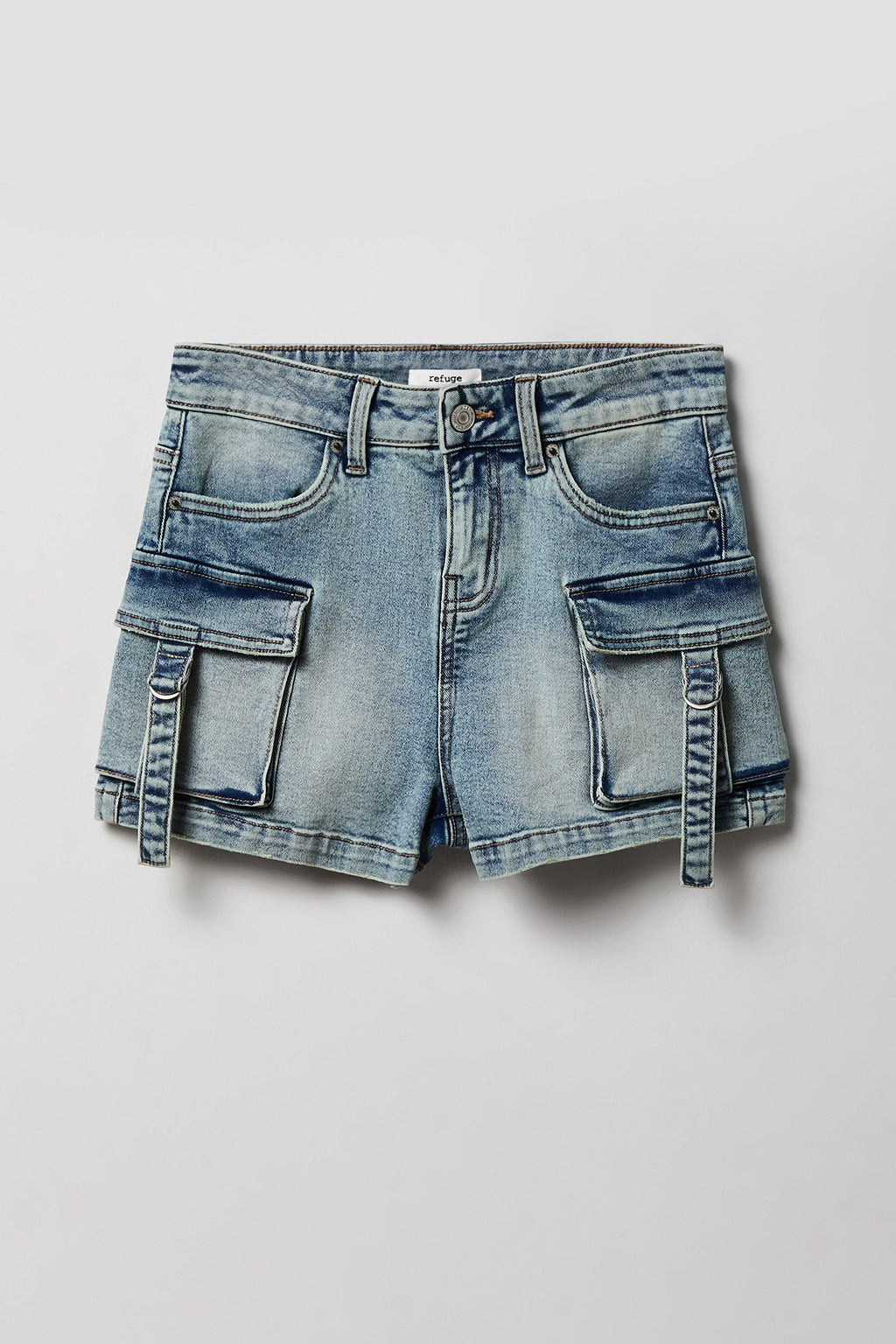 Denim Cargo Short