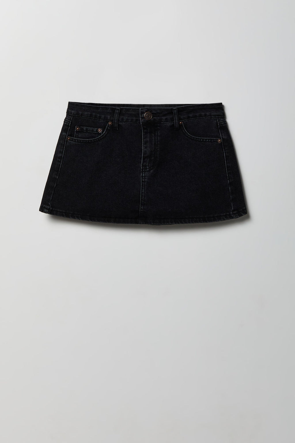 Denim Mini Skort