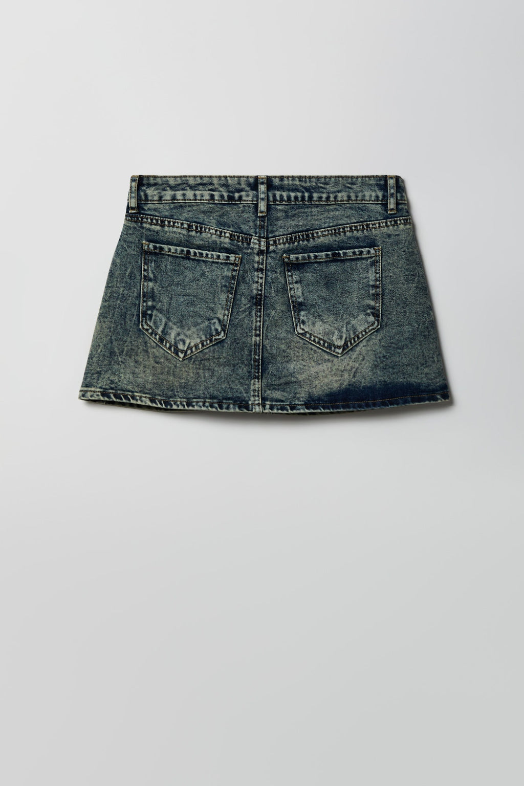 Denim Mini Skort