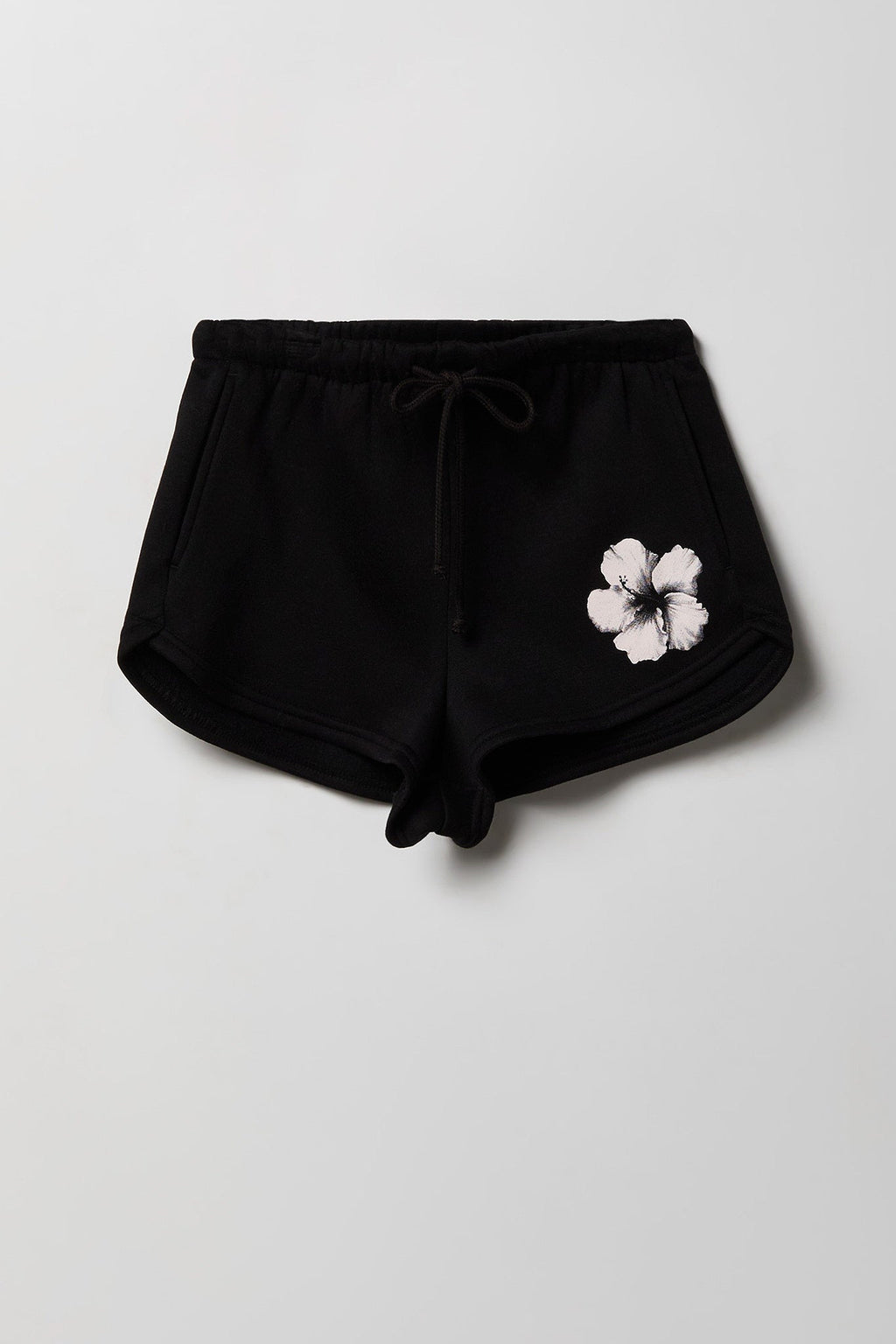 Graphic Fleece Dolphin Short