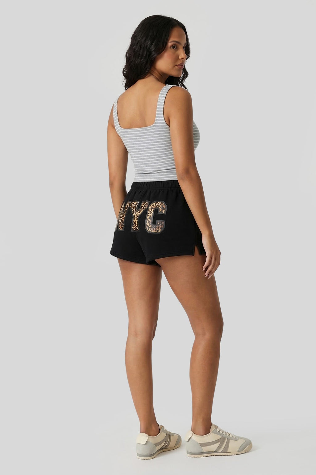 Graphic Fleece Short