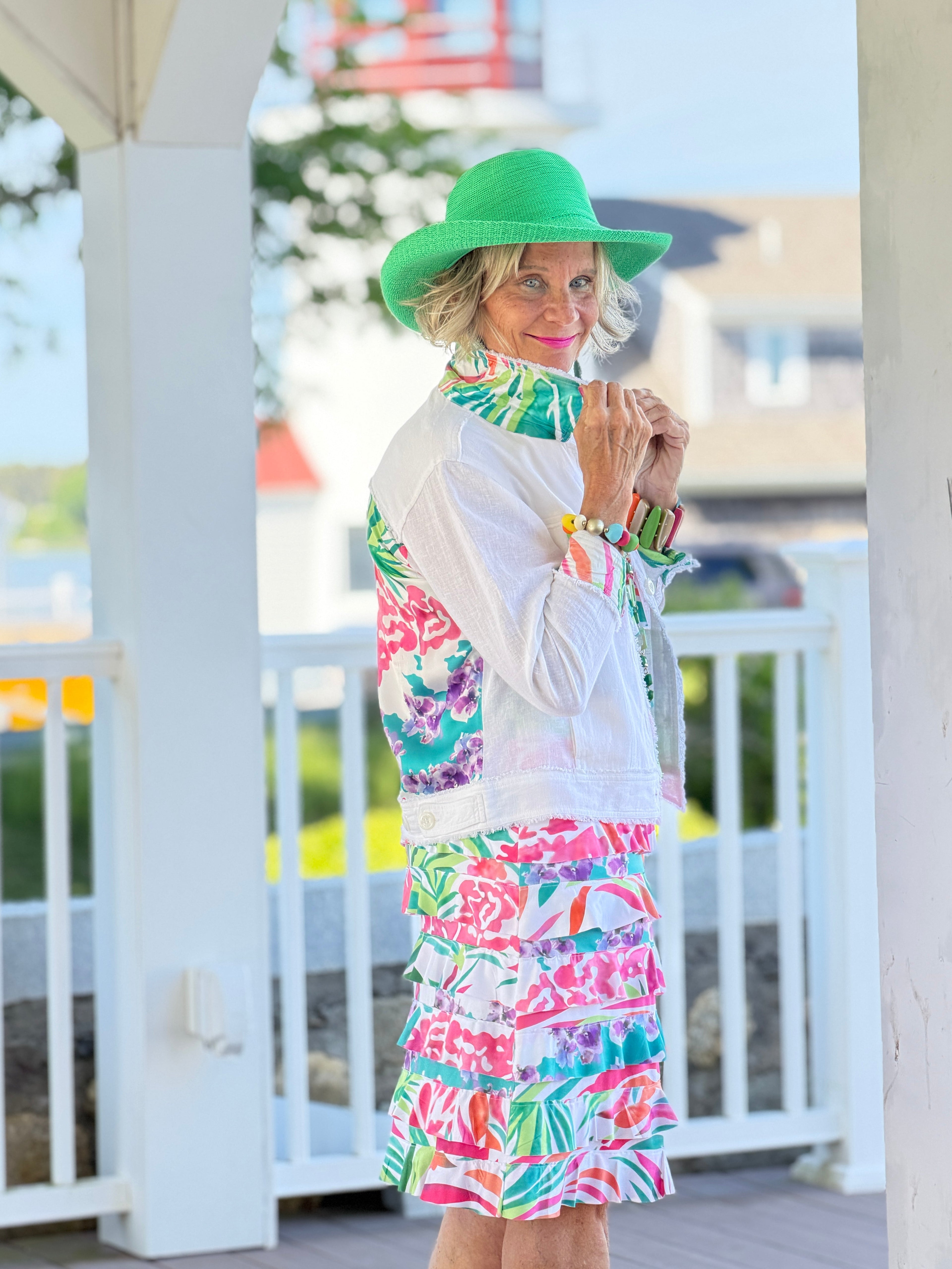 PINK PARADISE GARDEN CHA CHA DRESS