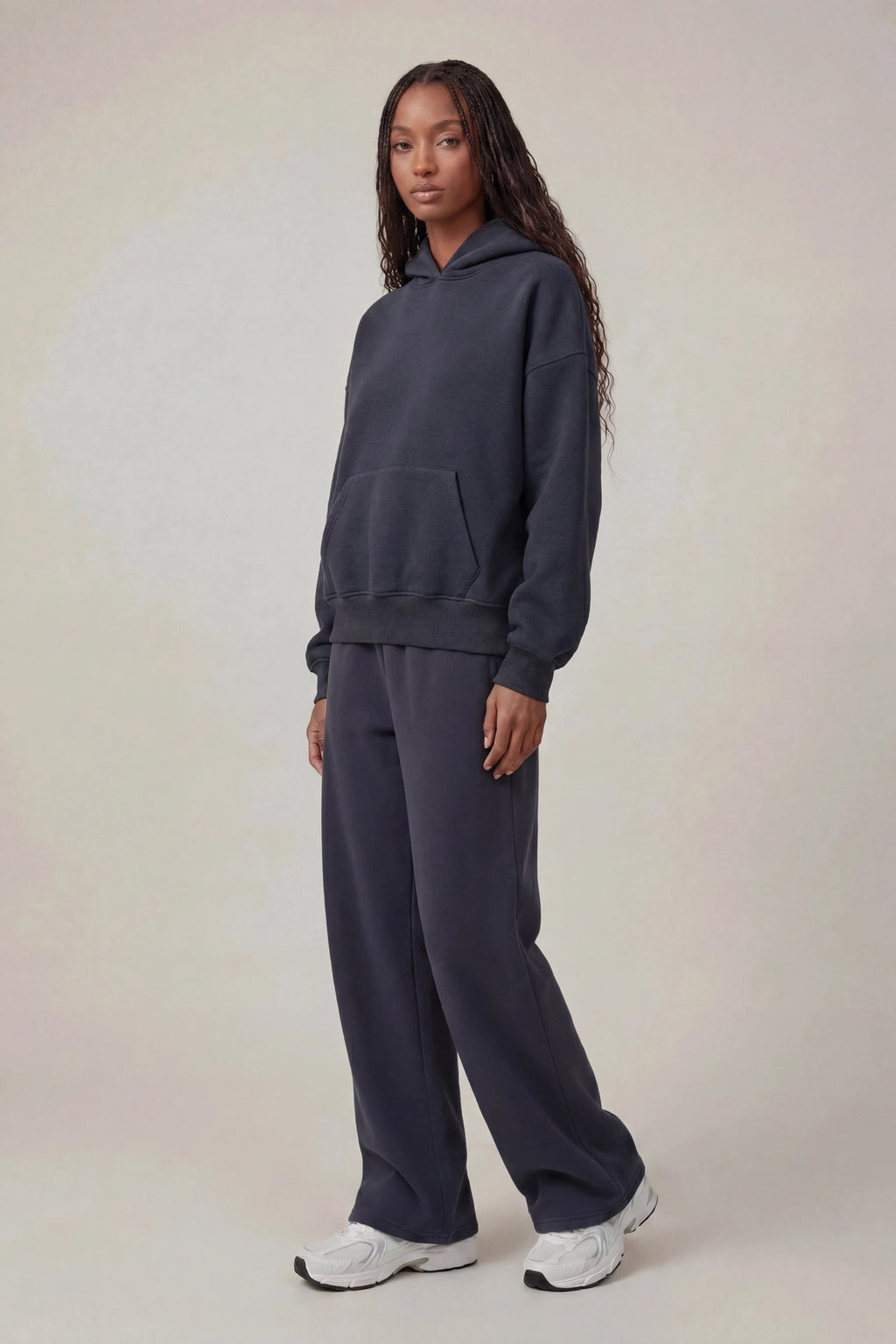 Fleece Boxy Hoodie