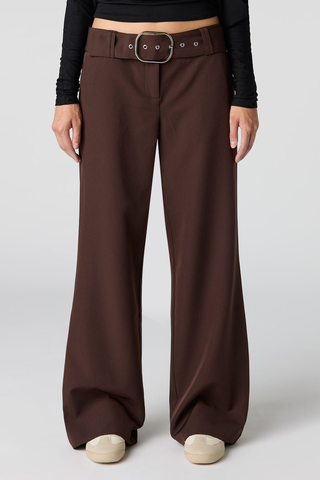 Belted Wide Leg Pant