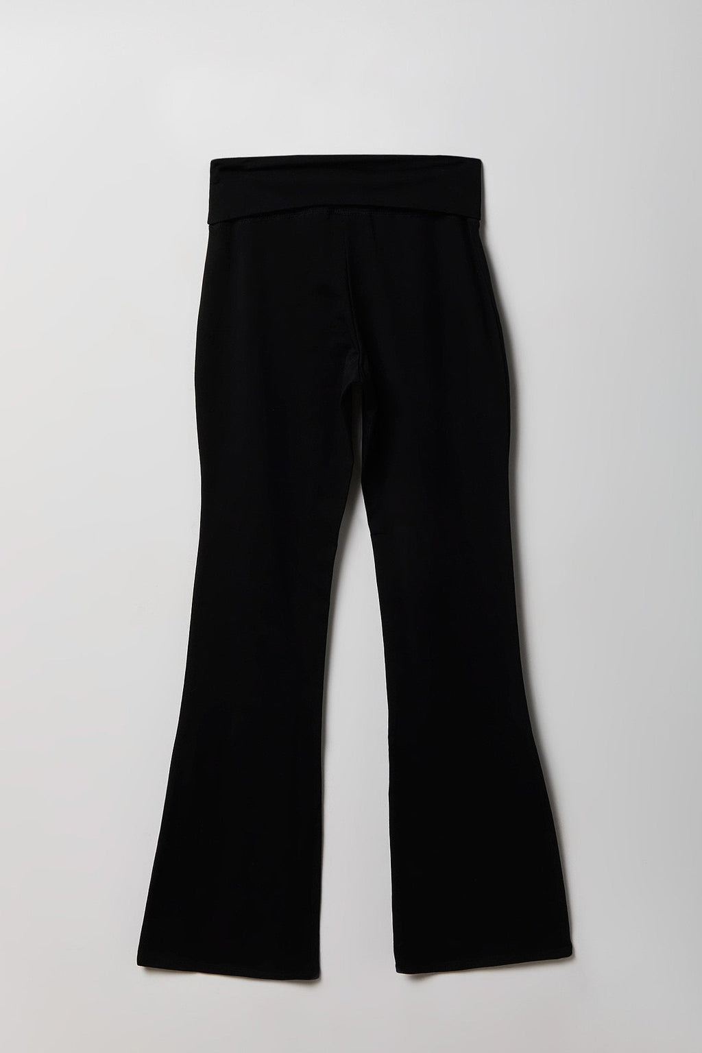 Foldover Waist Flare Legging
