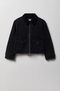 Denim Bomber Jacket