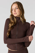 Active High Density Zip-Up Jacket