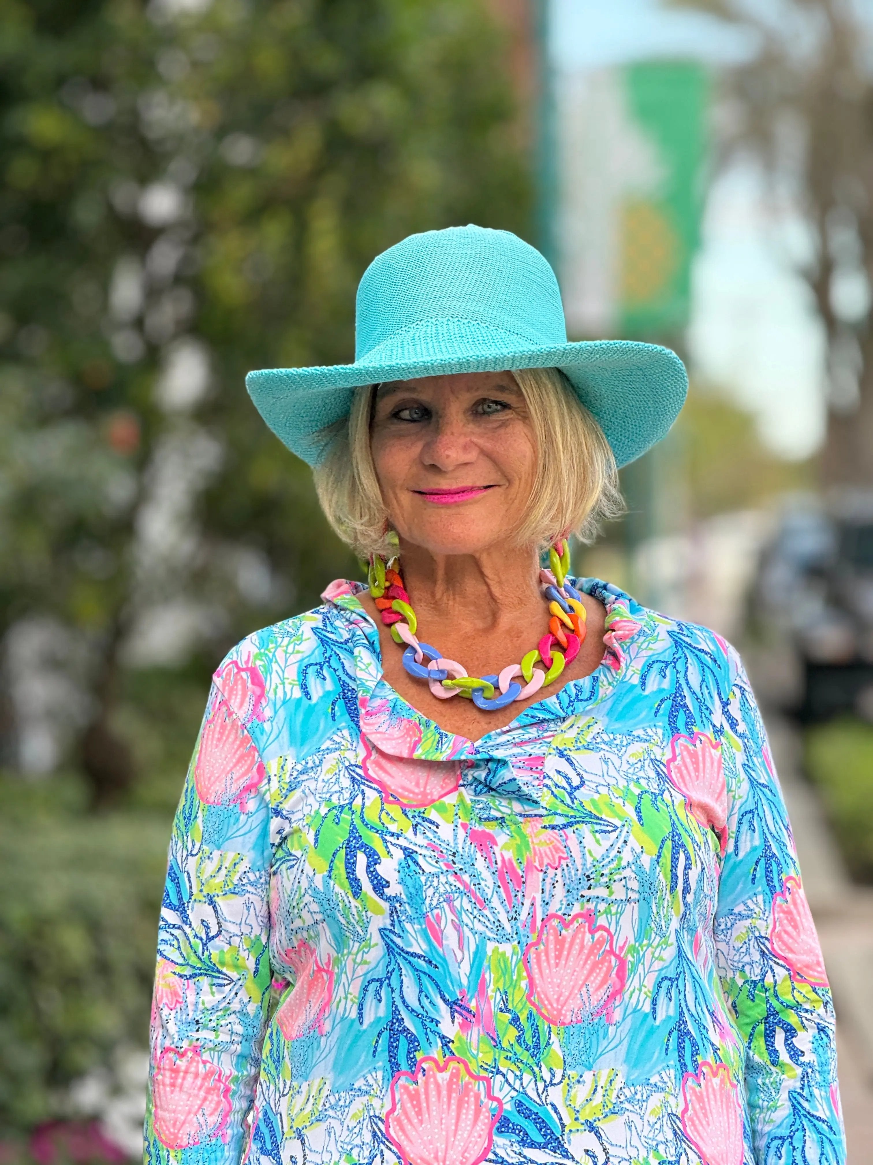 SEASHELL BEACH 3/25 RUFFLE TOP