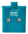Made In USA Baby Starfish Earrings Gold or Silver