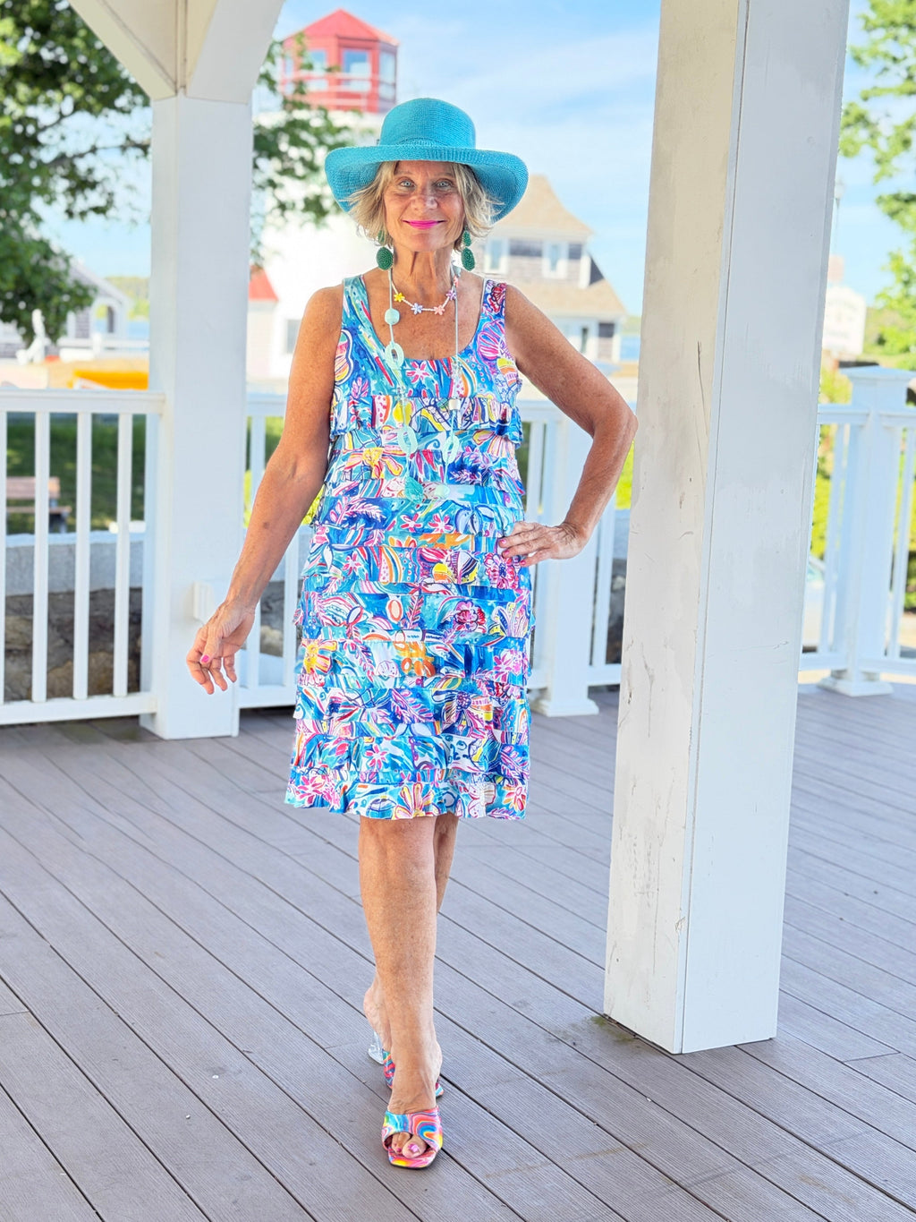 SEASIDE JEWELS CHA CHA DRESS