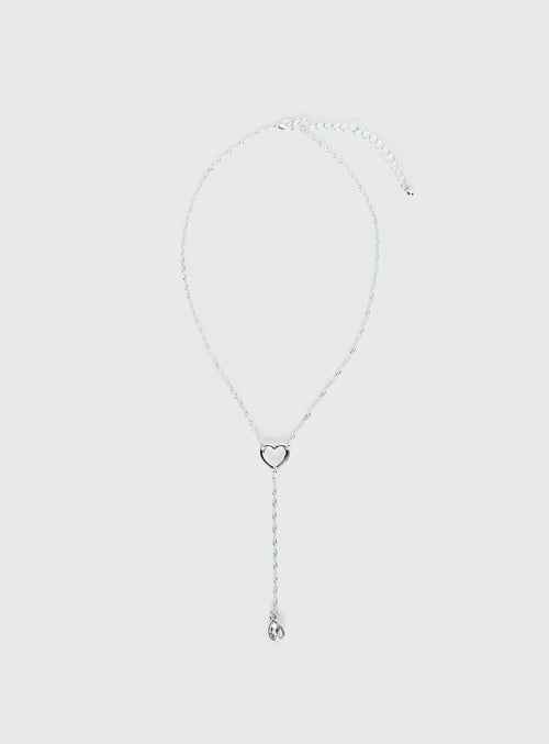 Reach Me Necklace Silver