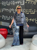 SOUTHERN NAVY DAY PALAZZO