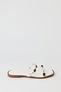 Band Sandal with Gems