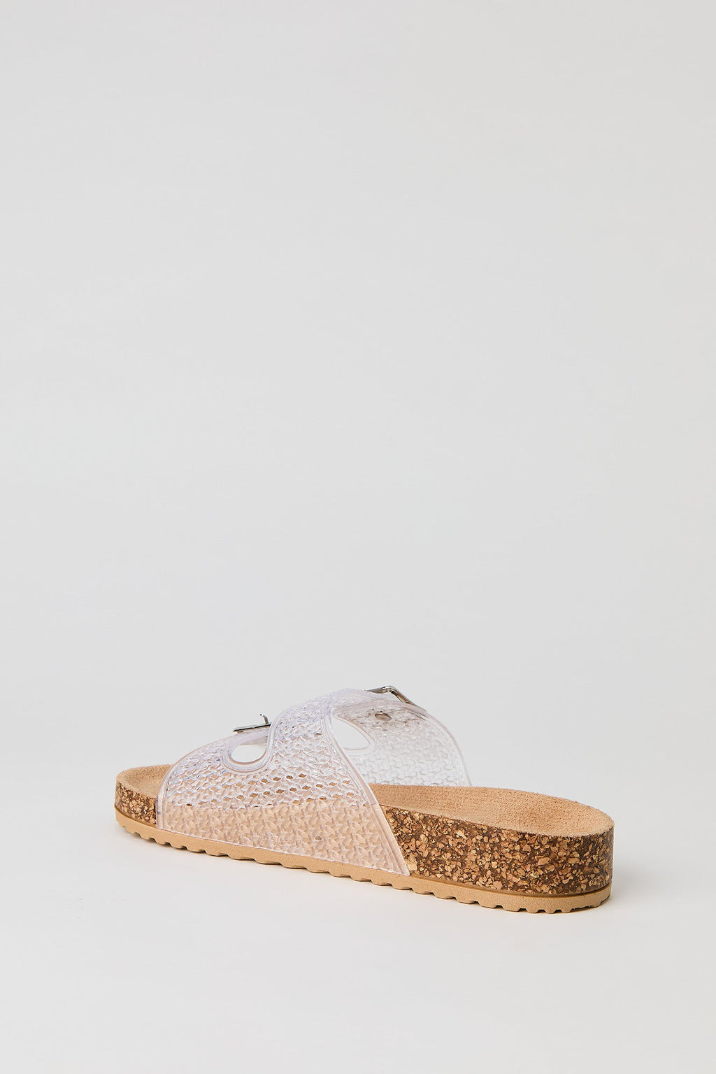 Jelly Double Buckle Sandal