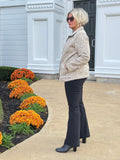 OATMEAL TWEED JACKET