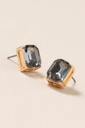 Charlotte's Colorful Crystal Stud Earrings