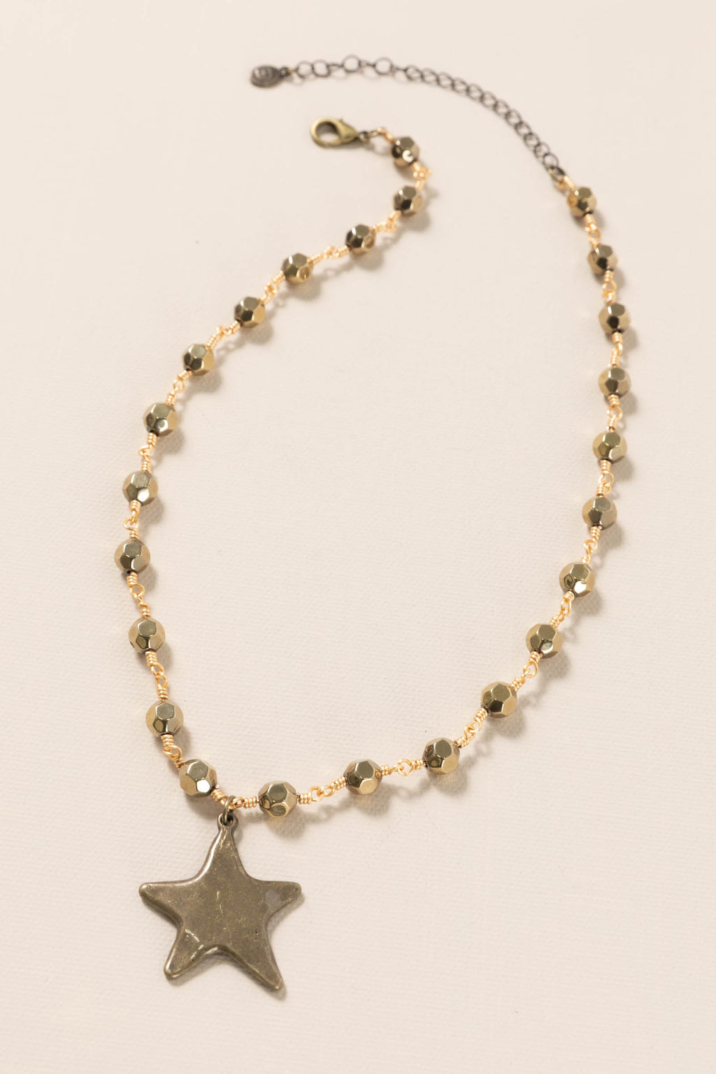 Bronze Star Pendant Necklace