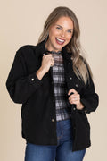 Collared Shackets With Chest Pocket