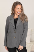 Charcoal Lightweight Blazer