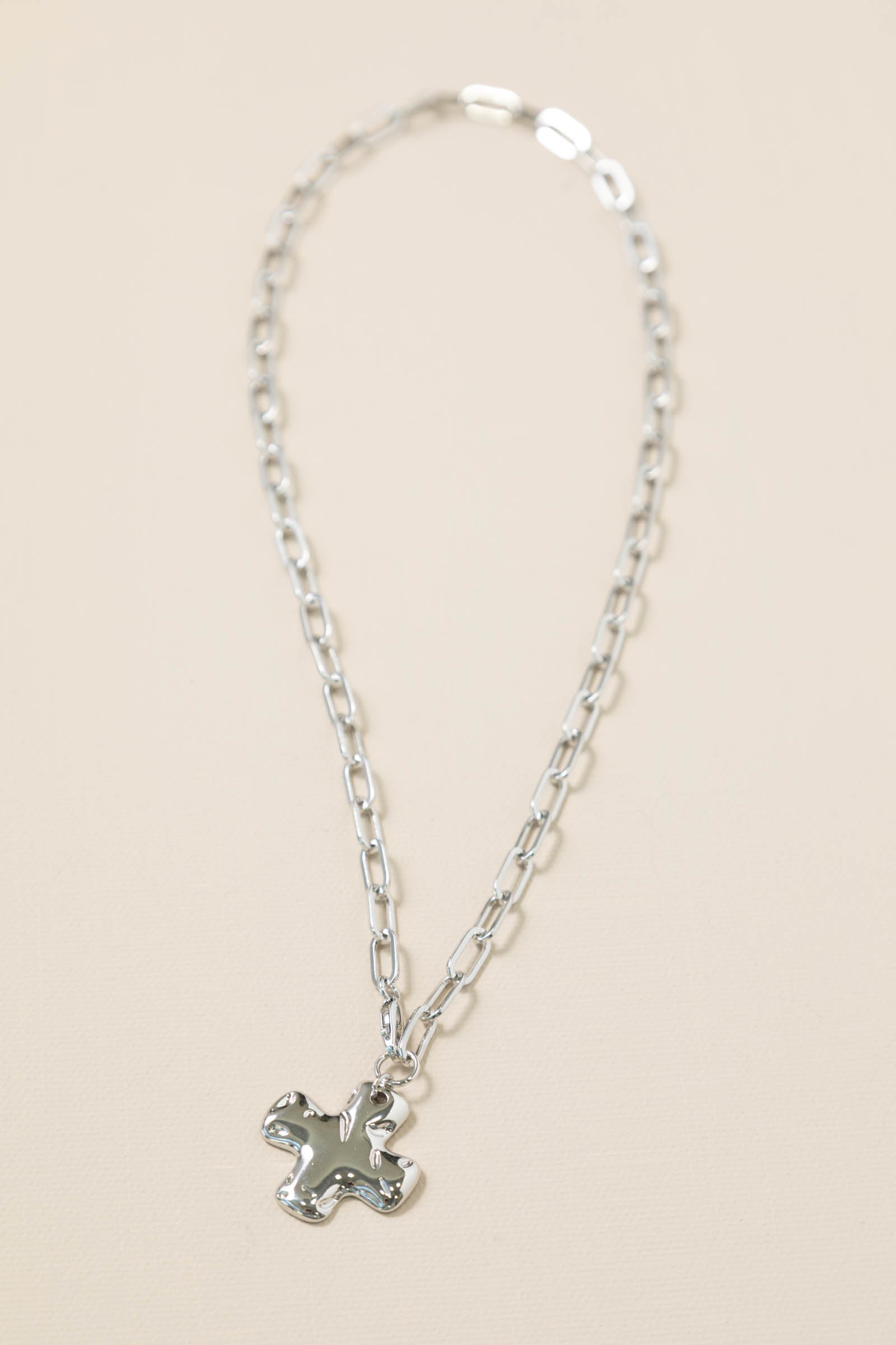 Chain Cross Pendant Necklaces