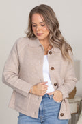 Button Down Sweater Jackets With Pockets