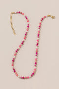 Candy Bead Dainty Gemstone Necklace