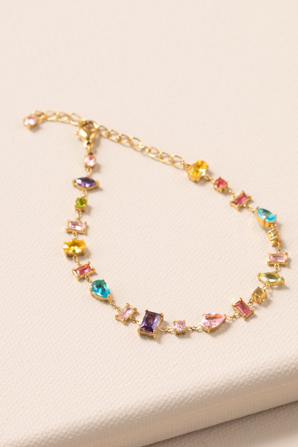 Colorful Gem Bracelets