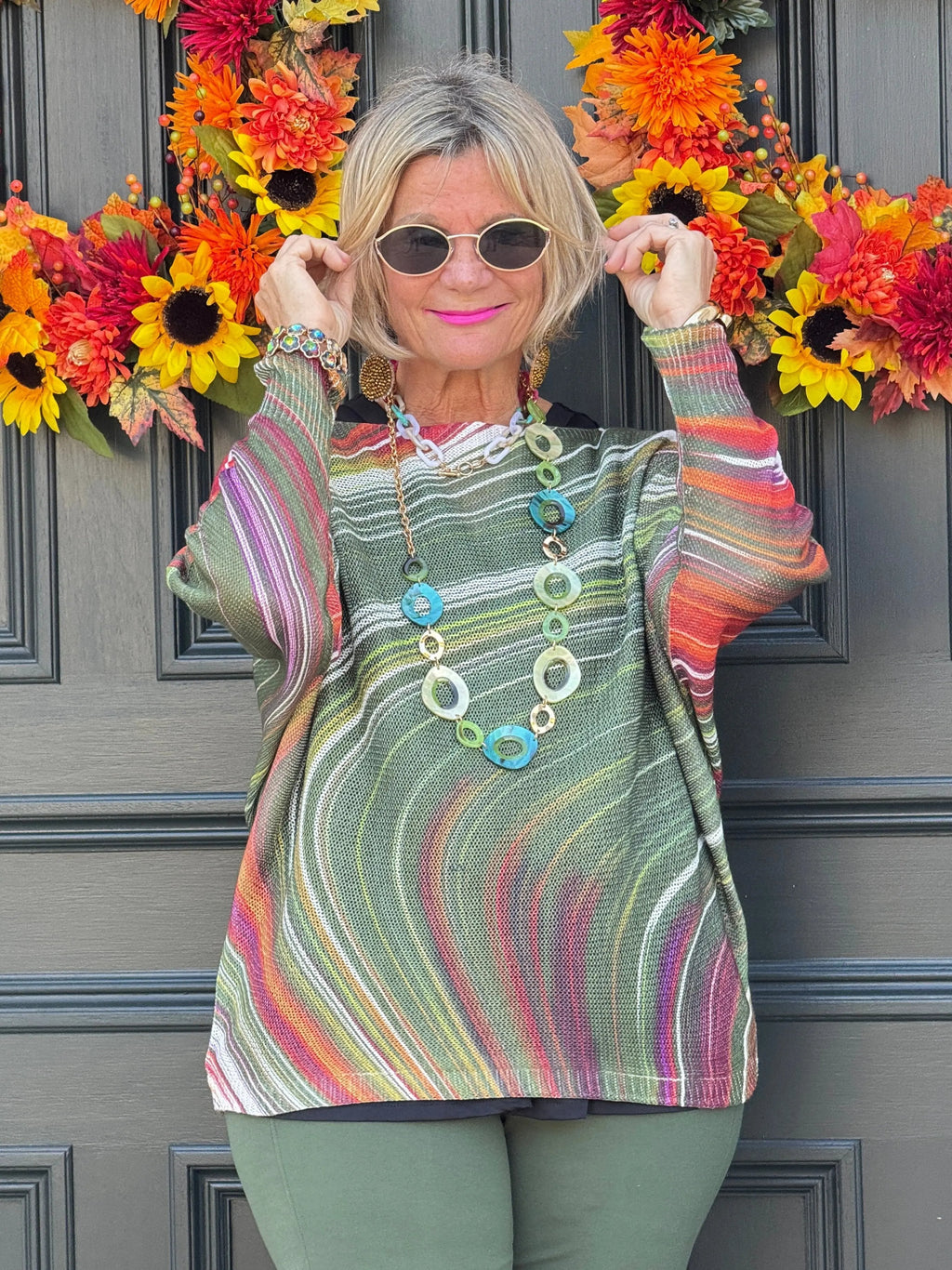 OLIVE POCKET LEGGINGS