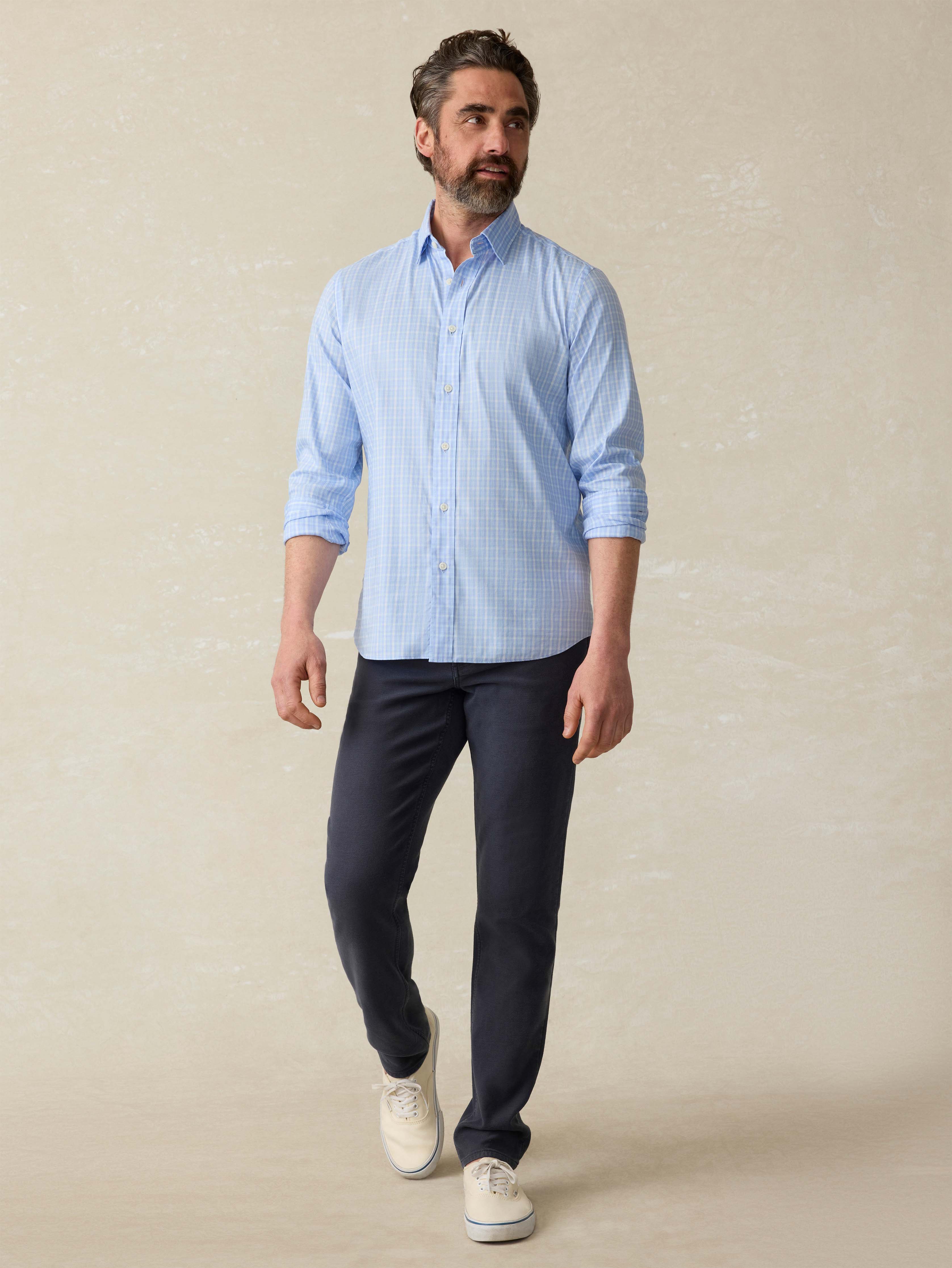 The Movement™ Shirt - Sky Shore Plaid