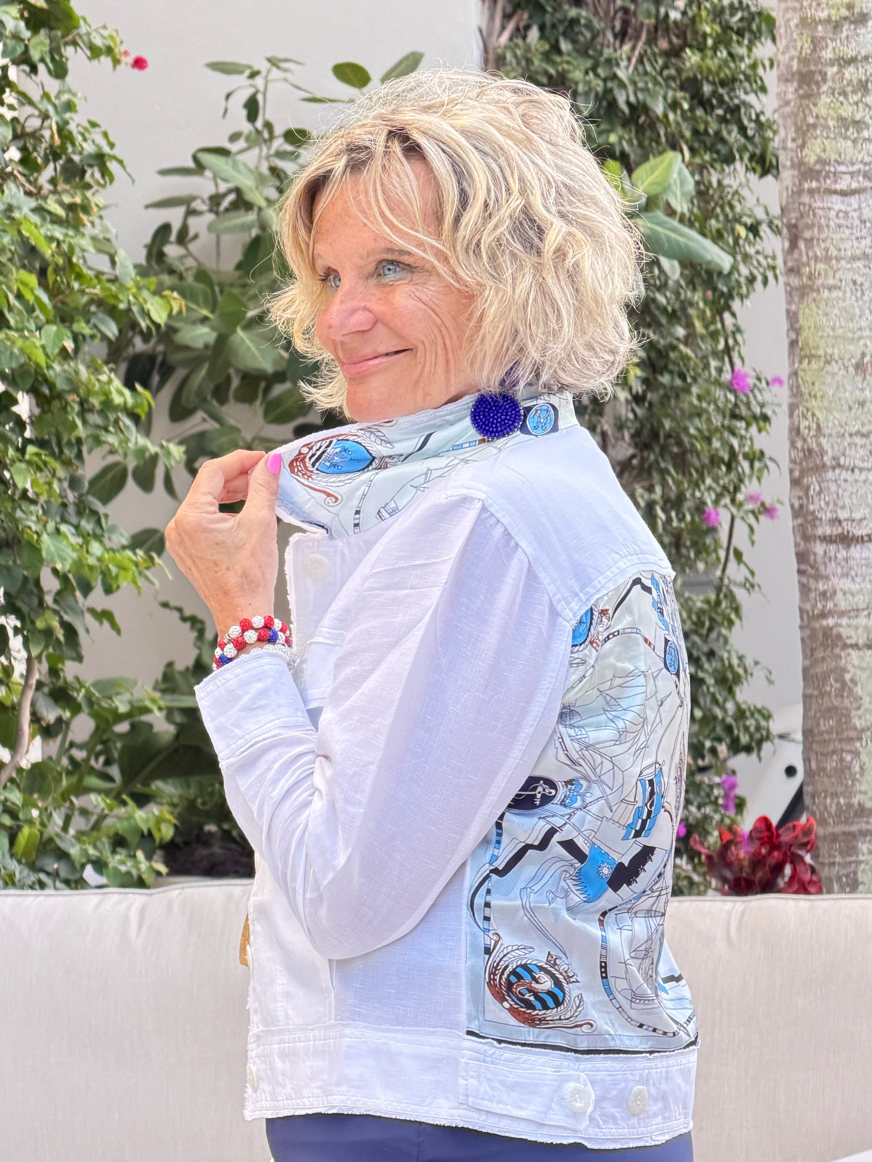 NAUTICAL SEAS THE DAY LINEN JACKET