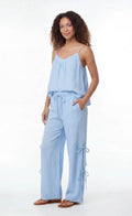 Gauze Tank & Pant with Bow Set
