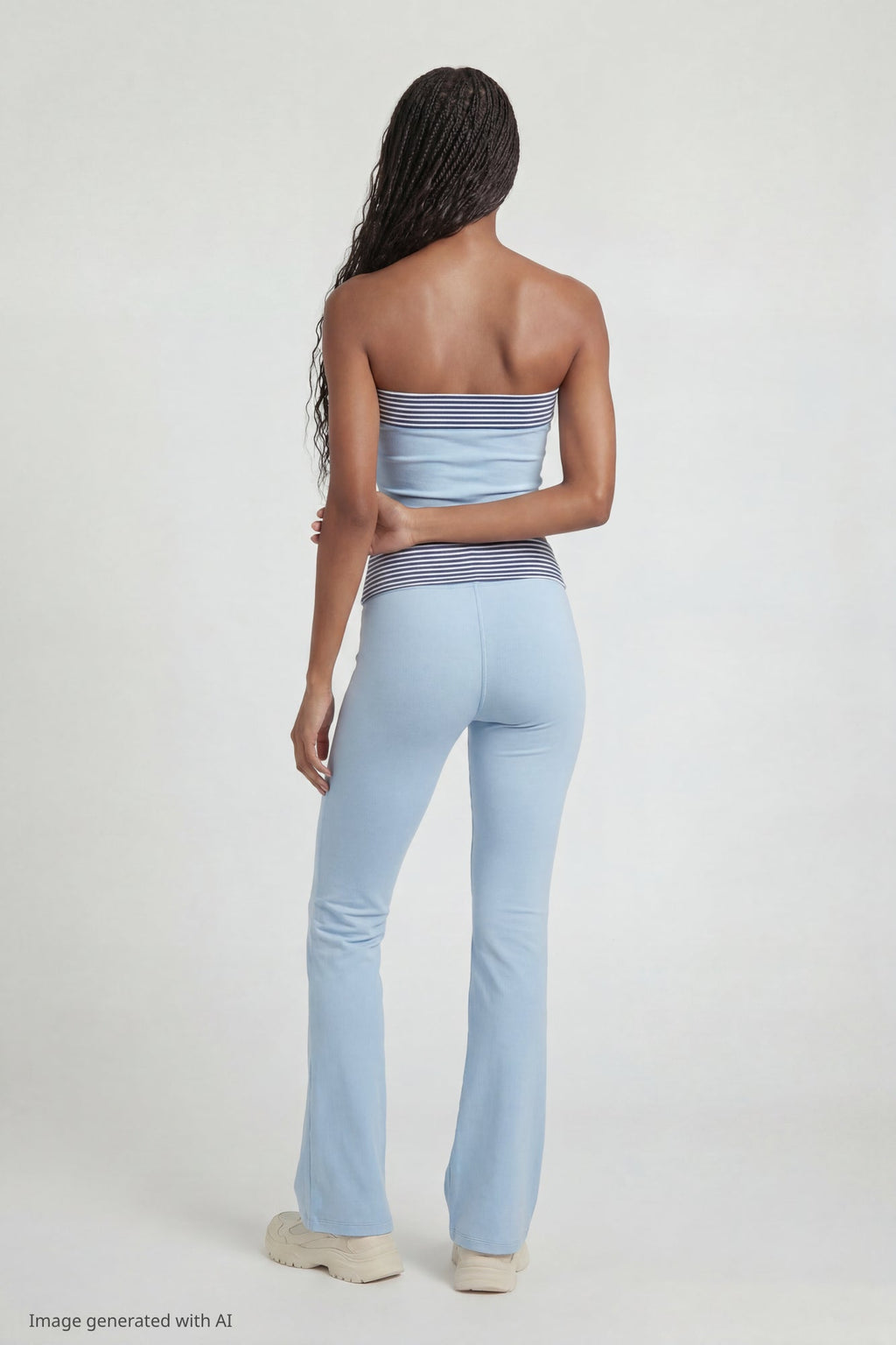 Foldover Tube Top