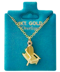 Made In USA Adirondack Chair Necklace Gold or Silver
