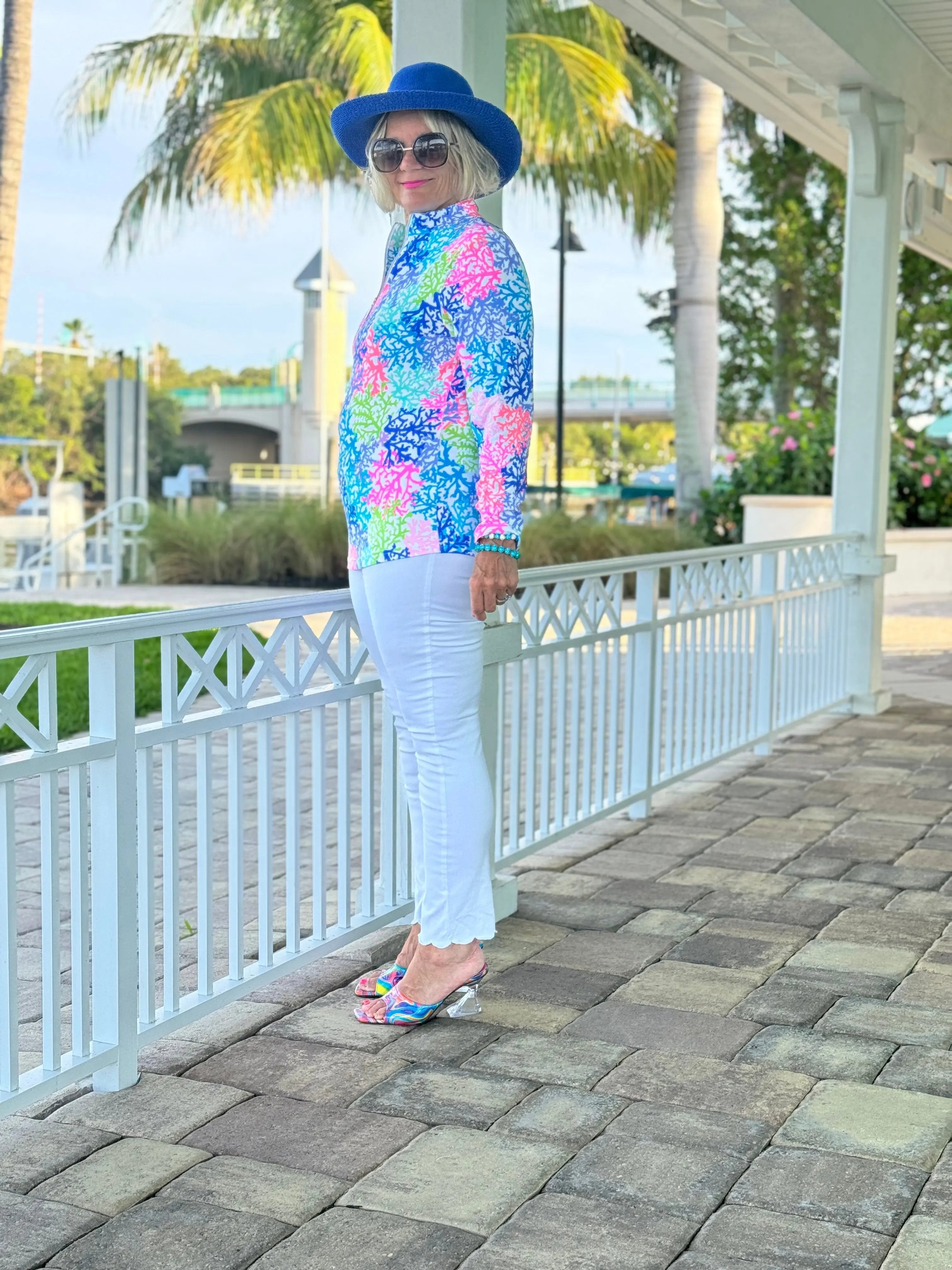 SALINA REEF HALF ZIPPER