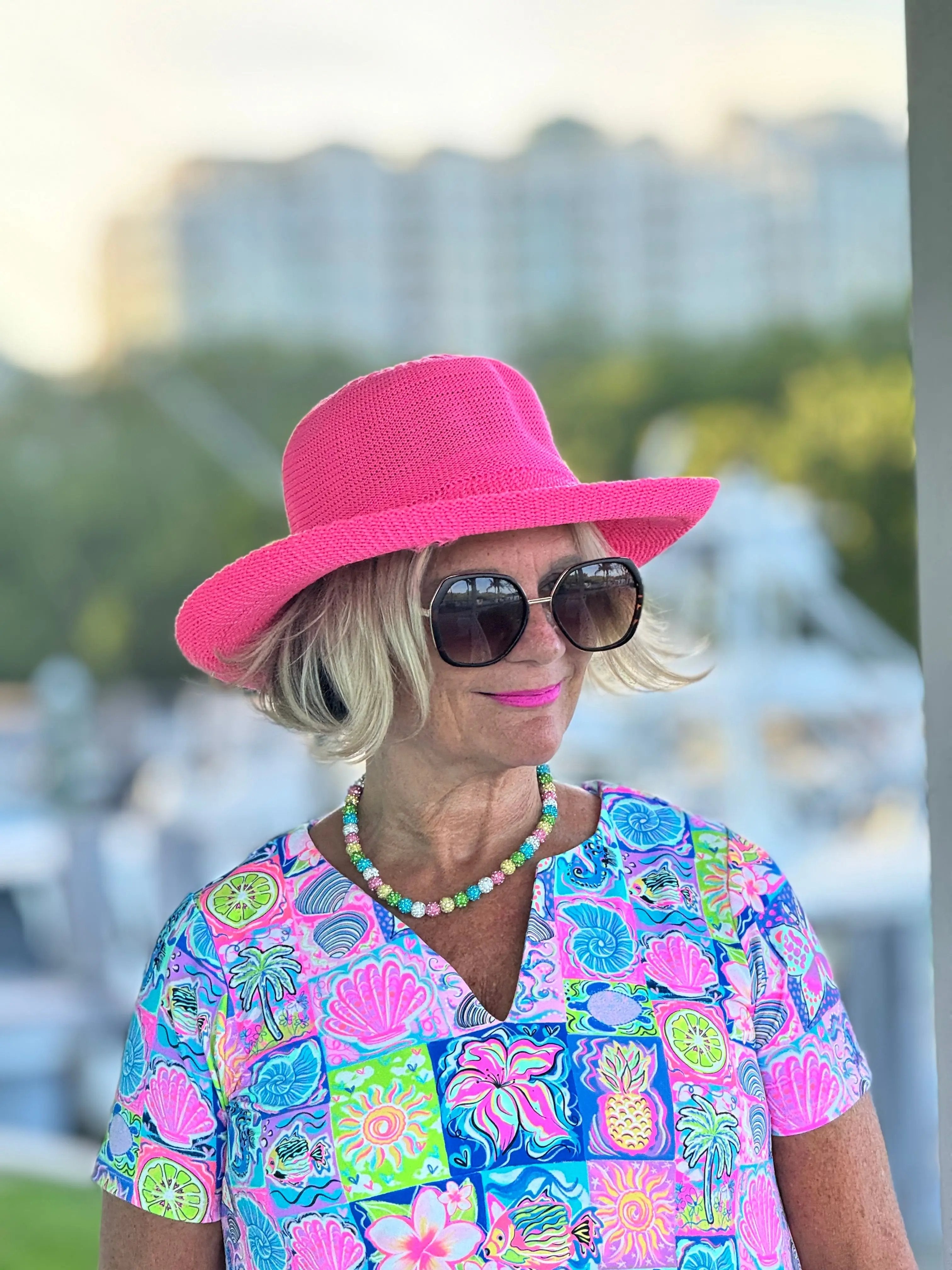 SANDY BEACH COLOR SHORT SLEEVE