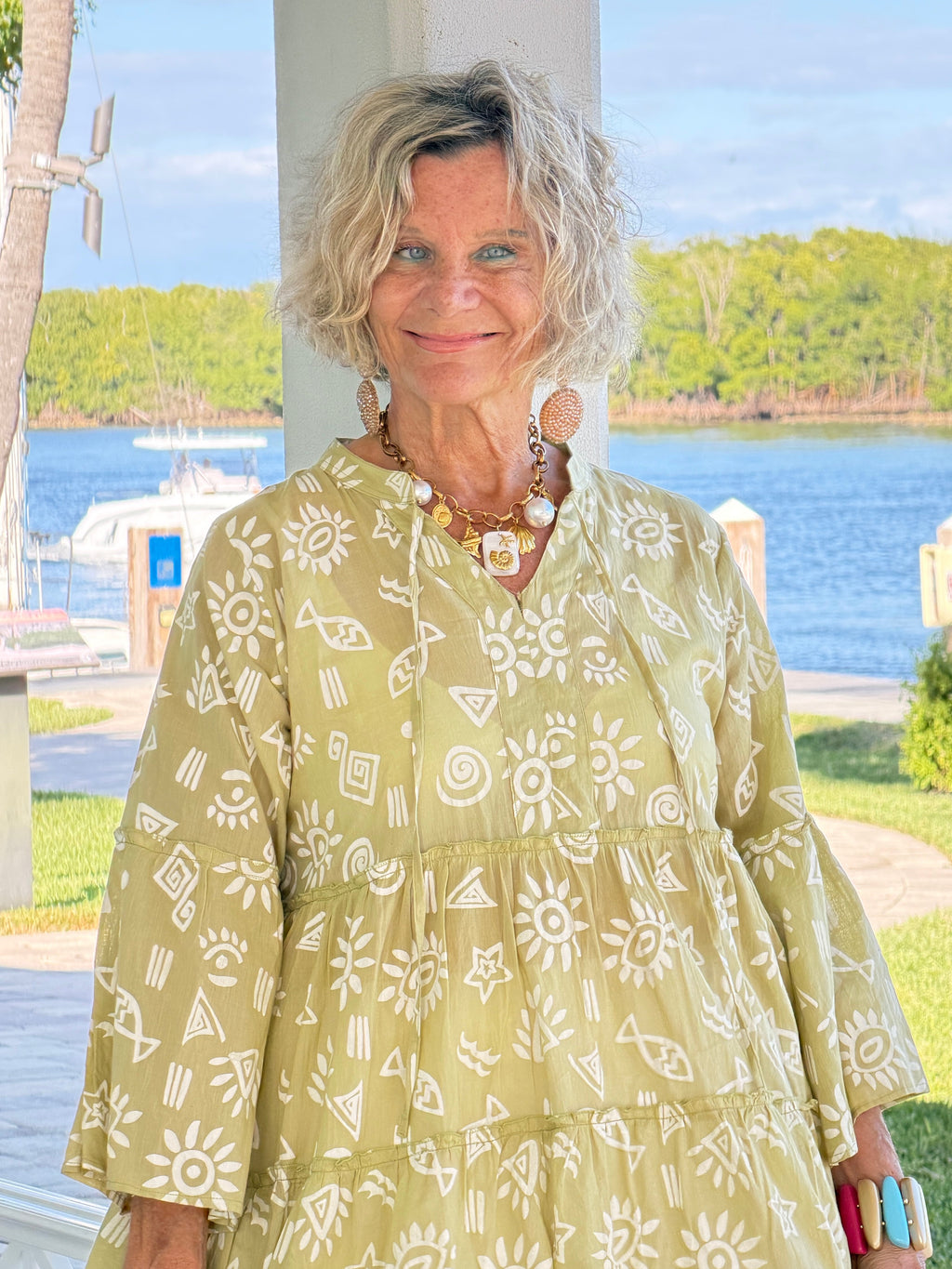 SOUTHERN CHARM COTTON DRESS
