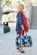 Nautical, Travel Bag Fair Winds Lighthouse