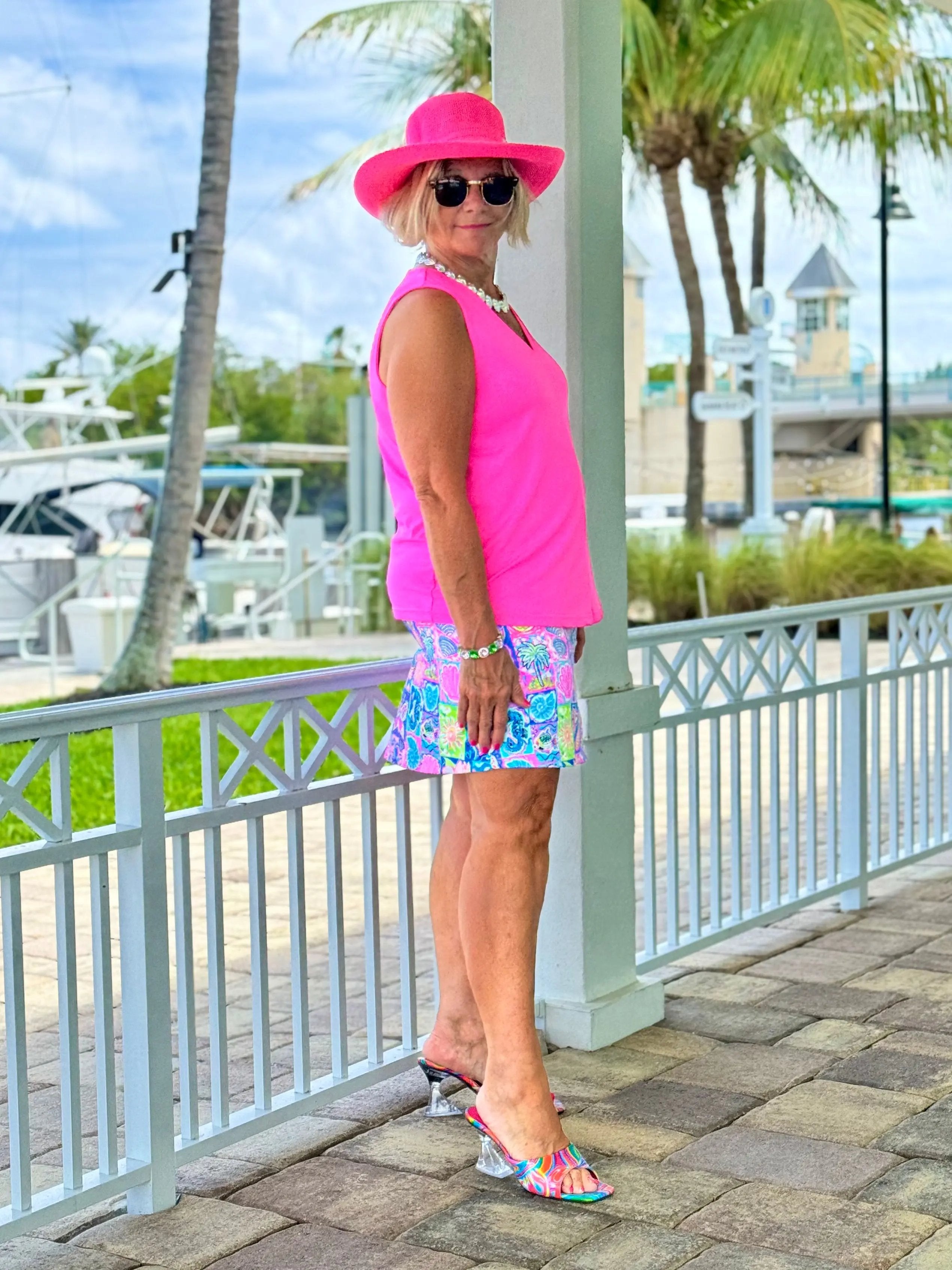 SANDY BEACH COLOR SKORT