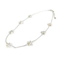 Starfish Brass Charm Statement Snake Chain Necklace