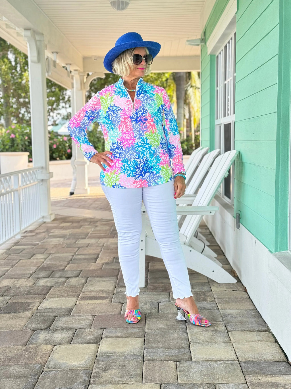 SALINA REEF HALF ZIPPER