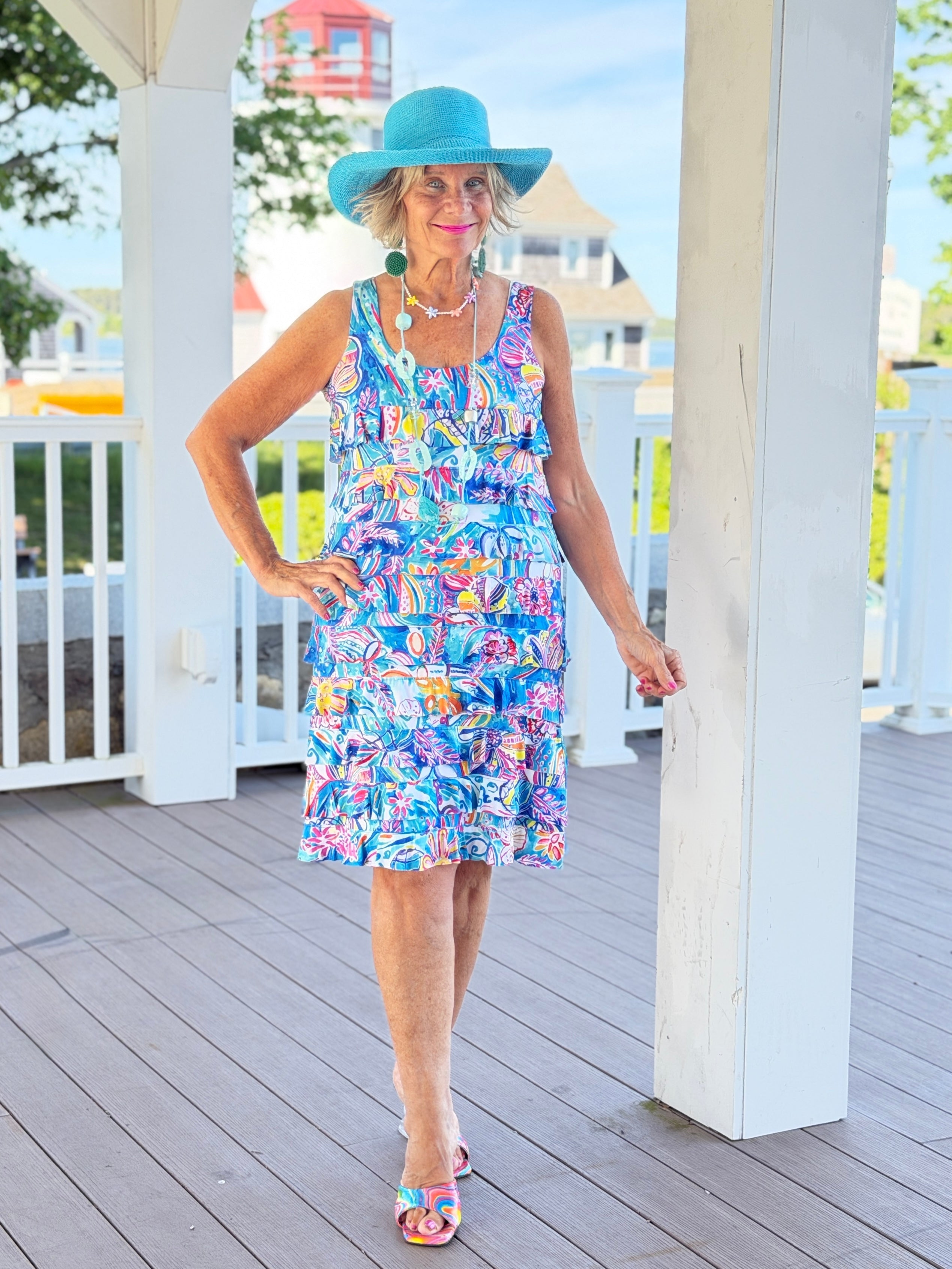 SEASIDE JEWELS CHA CHA DRESS