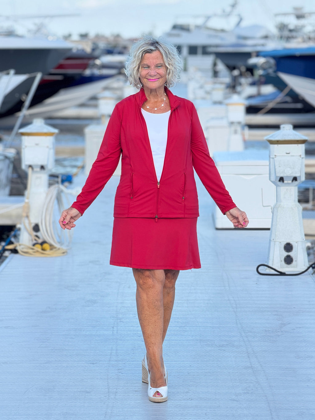 REGATTA RED SKORT