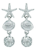 Sealife dangle earrings