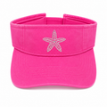 PINK BLING STARFISH VISOR